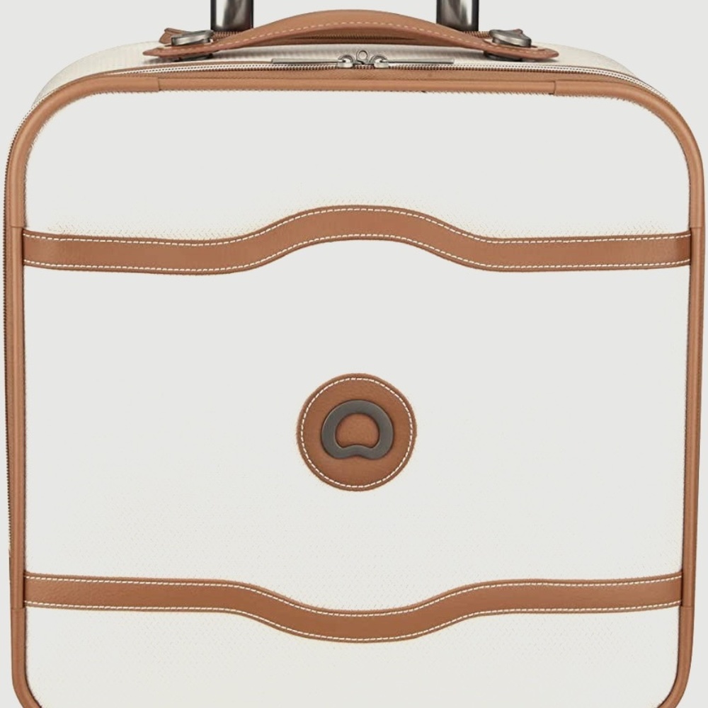DELSEY Paris Chatelet Soft Air Luggage 16 inch with 2 Wheels, Champagne color